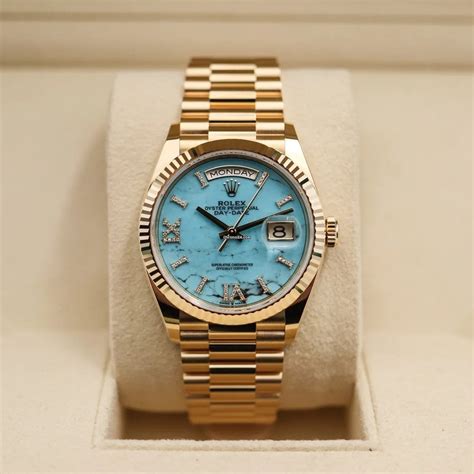 rolex turquoise blue|rolex day date turquoise dial.